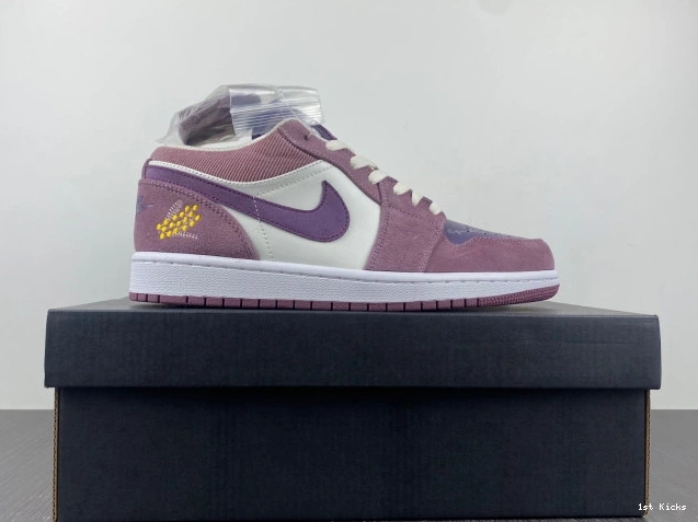 1st Kicks Shoes Air (W) DR8057-500 Jordan 1 Low Unity 0809